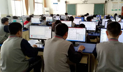 威海市初中學業(yè)水平信息技術考試15日圓滿結(jié)束